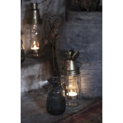 Hyacintvase i pebbled glas