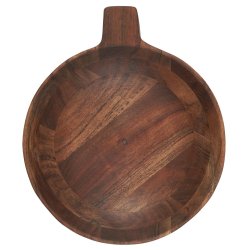 Fad med lille hank i olieret akacietr