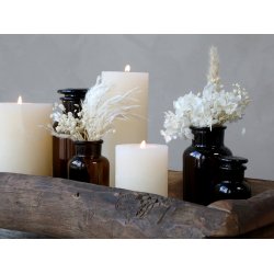 Fransk inspirerede apotekerglas st af 5 stk Mocca