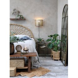 Sengetppe Vintage quilt latte fra Chic Antique