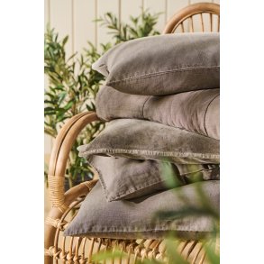 Pudebetrk i stenvasket velour fra Ib Laursen