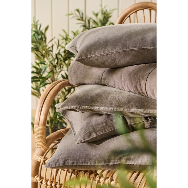 Pudebetrk i stenvasket velour fra Ib Laursen