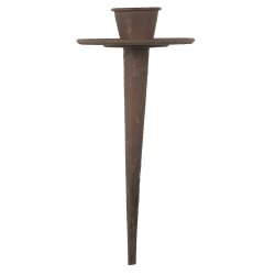 Spyd til bede/kronelys konisk