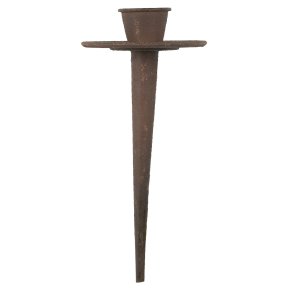 Spyd til bede/kronelys konisk