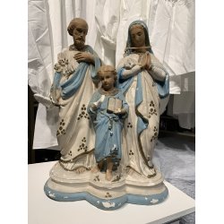 Gammel fransktriple skulptur