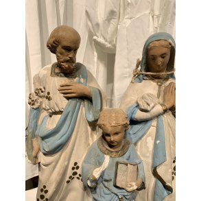 Gammel fransk triple skulptur