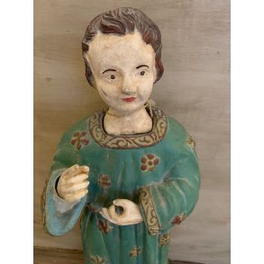 Antik fransk discipel i træ