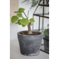 Potte sort ler hndfremstillet