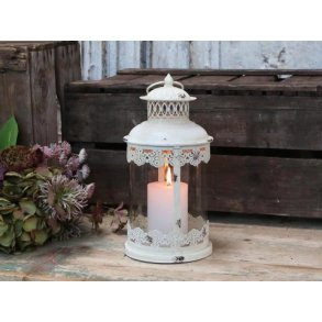 Lanterne i antique creme