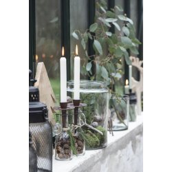 Spyd til bede/kronelys konisk