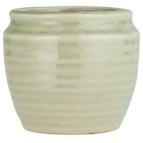 Urtepotteskjuler krakeleret Mirage Green fra Ib Laursen