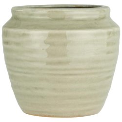 Urtepotteskjuler krakeleret Mirage Green fra Ib Laursen