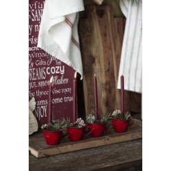 Aflang bakke med lille kant 