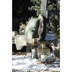 Lanterne med glas sider