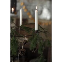 Adventstage t/4 bedelys- eller kronelys m/wireophng