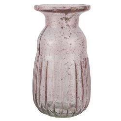 Hyacintvase i pebbled glas