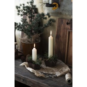 Stjerneformet stage til bloklys