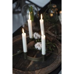 Rund bakke i tr med lille kant