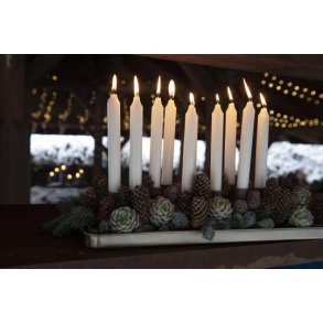 Dobbelt spyd til bede -eller kronelys