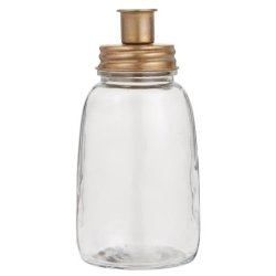 Krukkestage med metallg til bede -eller kronelys