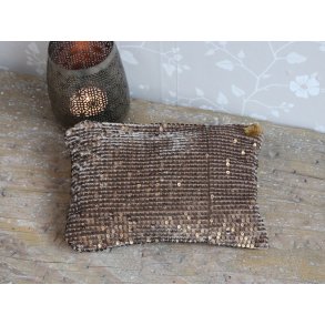 Toiletpung m. pailletter 