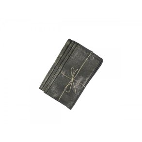 Mundserviet m. guldprint, st af 4