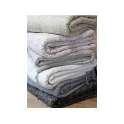 Madras med blomster Verte