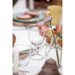 Ellen mundblste vinglas fra Ib Laursen