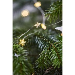 Lyskde m/50 stjerner indendrs og timer 6/18 fra Ib Laursen