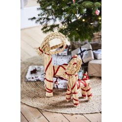 Gammeldags Julebuk med rdt bnd fra Ib Laursen