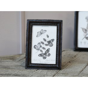 Gammel ramme med dekoration 