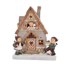 Dekorations peberkagehus med LED lys fra La Vida