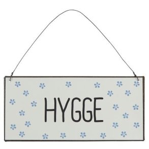 Metalskilt Hygge fra Ib Laursen