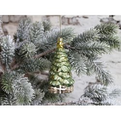 Juletr m. pakker til ophng