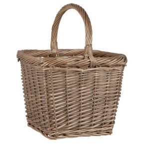 Kurv med hank, kvadratisk 