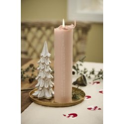 Bordlber med broderede hjerter  fra Ib Laursen