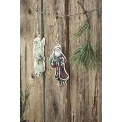 Engel t/ ophng blomsterkurv i hnden