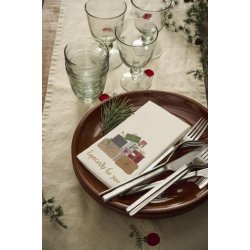 Servietter i papir med teksten "Especially for you" fra Ib Laursen