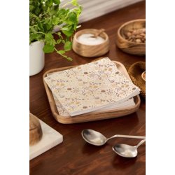 Servietter med efterrsblomster fra Ib Laursen