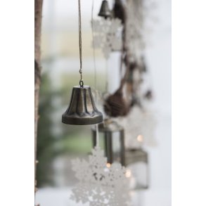 Klokke stor rillet antik look