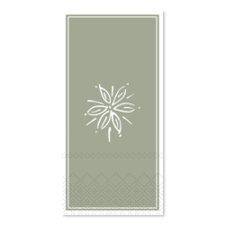 Serviet med blomst fra Chic Antique