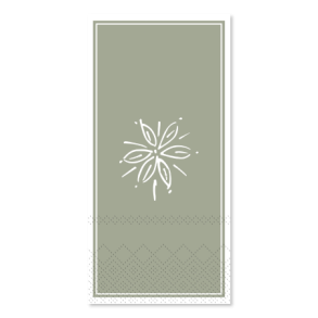 Serviet med blomst fra Chic Antique