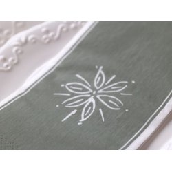 Serviet med blomst fra Chic Antique