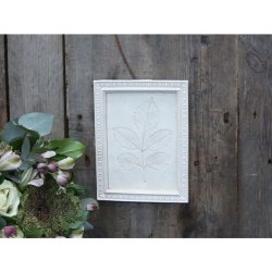 Billede m. blad tryk fra Chic Antique