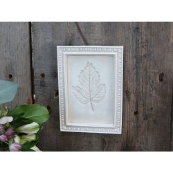 Billede m. blad tryk fra Chic Antique