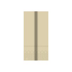 Servietter Honningfarvede