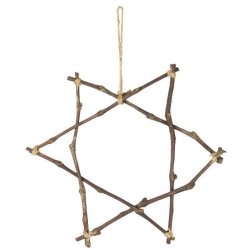 Stjerne af grene fra Ib Laursen