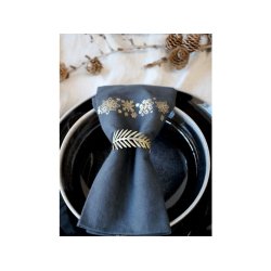 Servietring blad fra Chick Antique