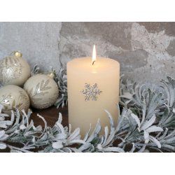 Spyd til bloklys "Snefnug" fra Chic Antique