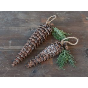 Fleur kogle m. glimmer - stor